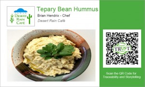 Tepary Bean Hummus