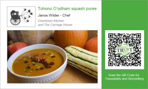 Tohono O'odham squash puree